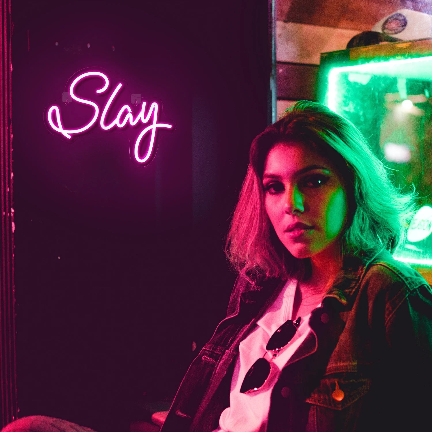 Slay Neon Sign LED Lights