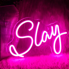 Slay Neon Sign LED Lights