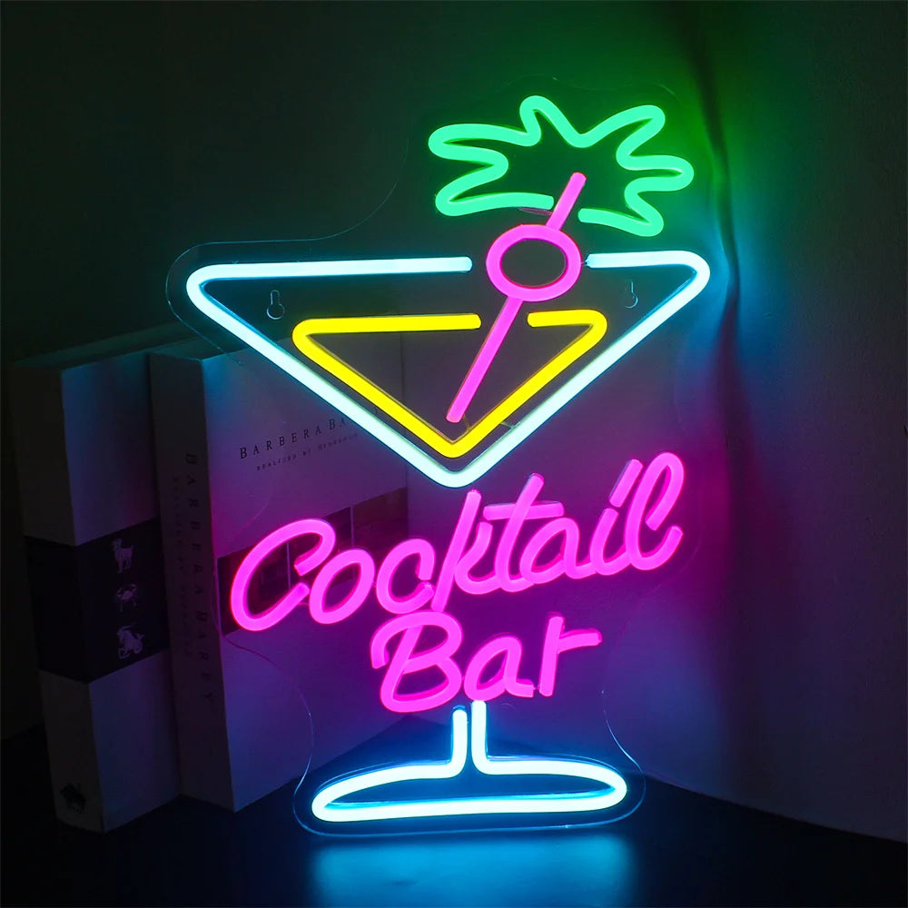 Cocktail Bar LED Neon Sign