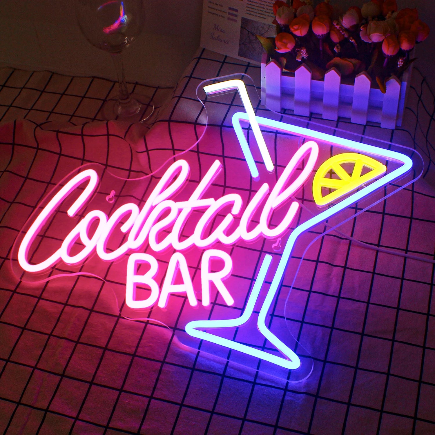 Cocktail Bar LED Neon Sign