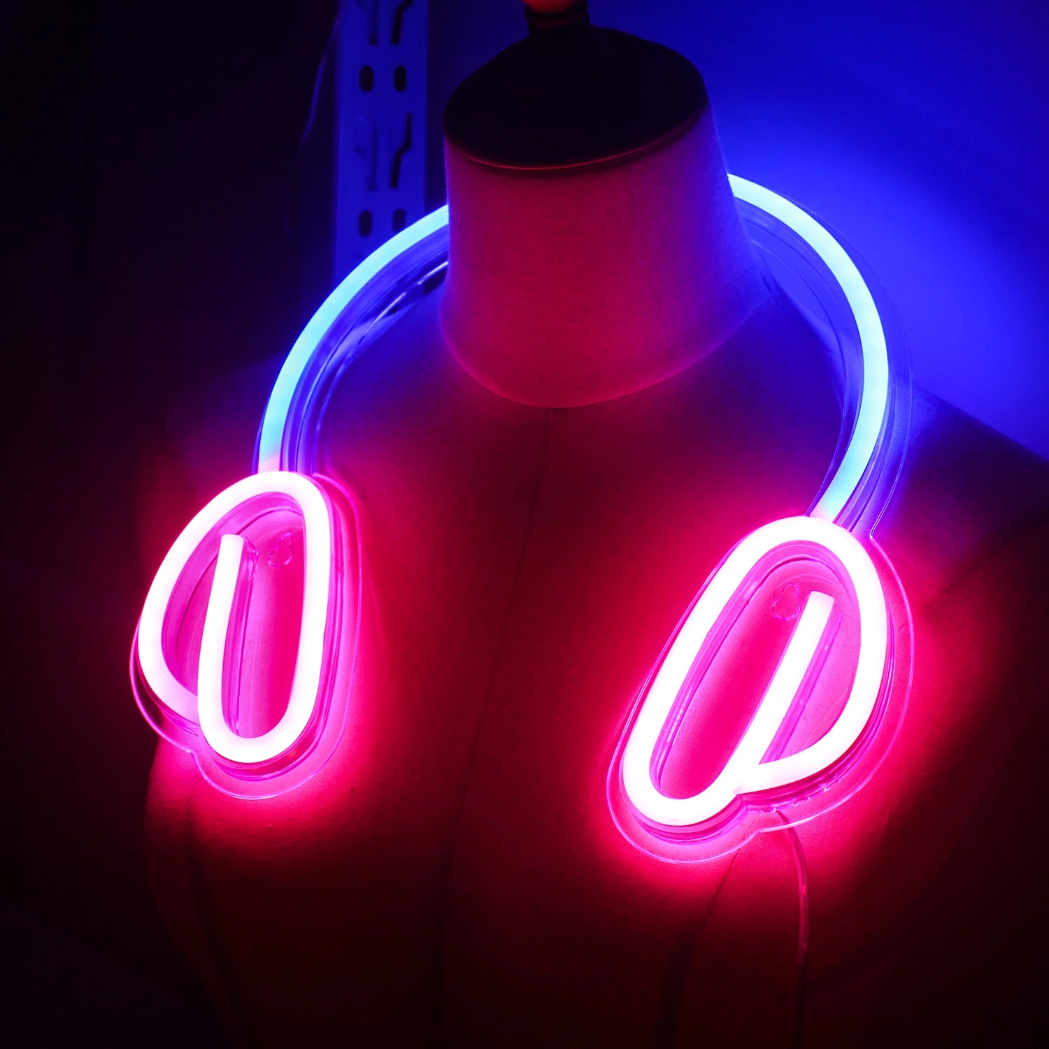 Headphone Neon Sign